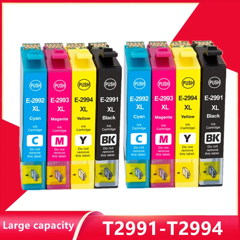 Compatible For Epson Ink Cartridge 29XL T2991 T2991XL T29XL XP235 XP 235 247 245 332 335 342 345 435 432 445 442 Printer