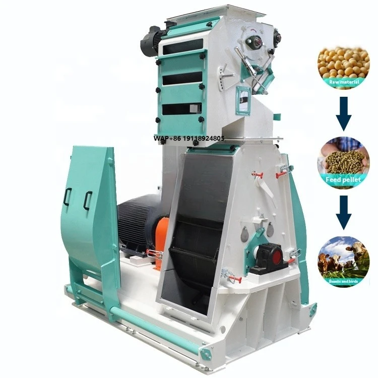 Woodworking Machinery Fine Wood Powder Grinder Wood Crusher Machine