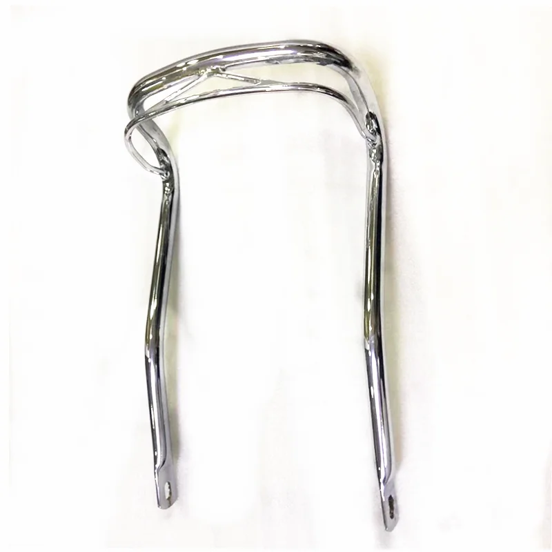Motorcycle Chrome Front Fender Rail Bumper Trim Bracket for Harley Softtail Classic Heritage 2000-2017