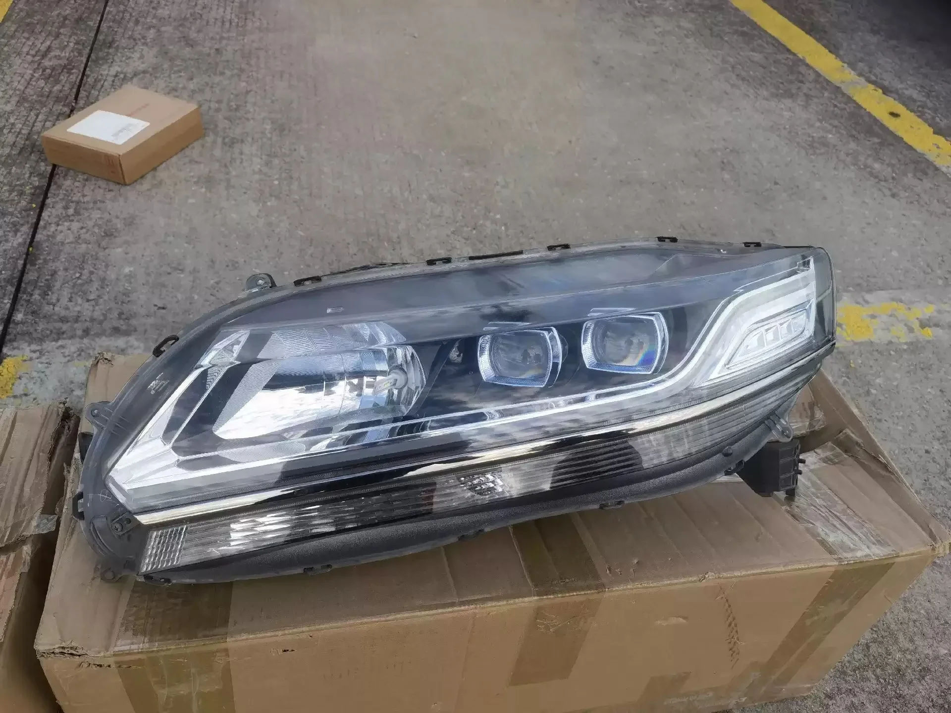 Car Led Headlight headlamp Daytime Running DRL Head lamp Low High Beam for Honda SPIRIOR 15-17