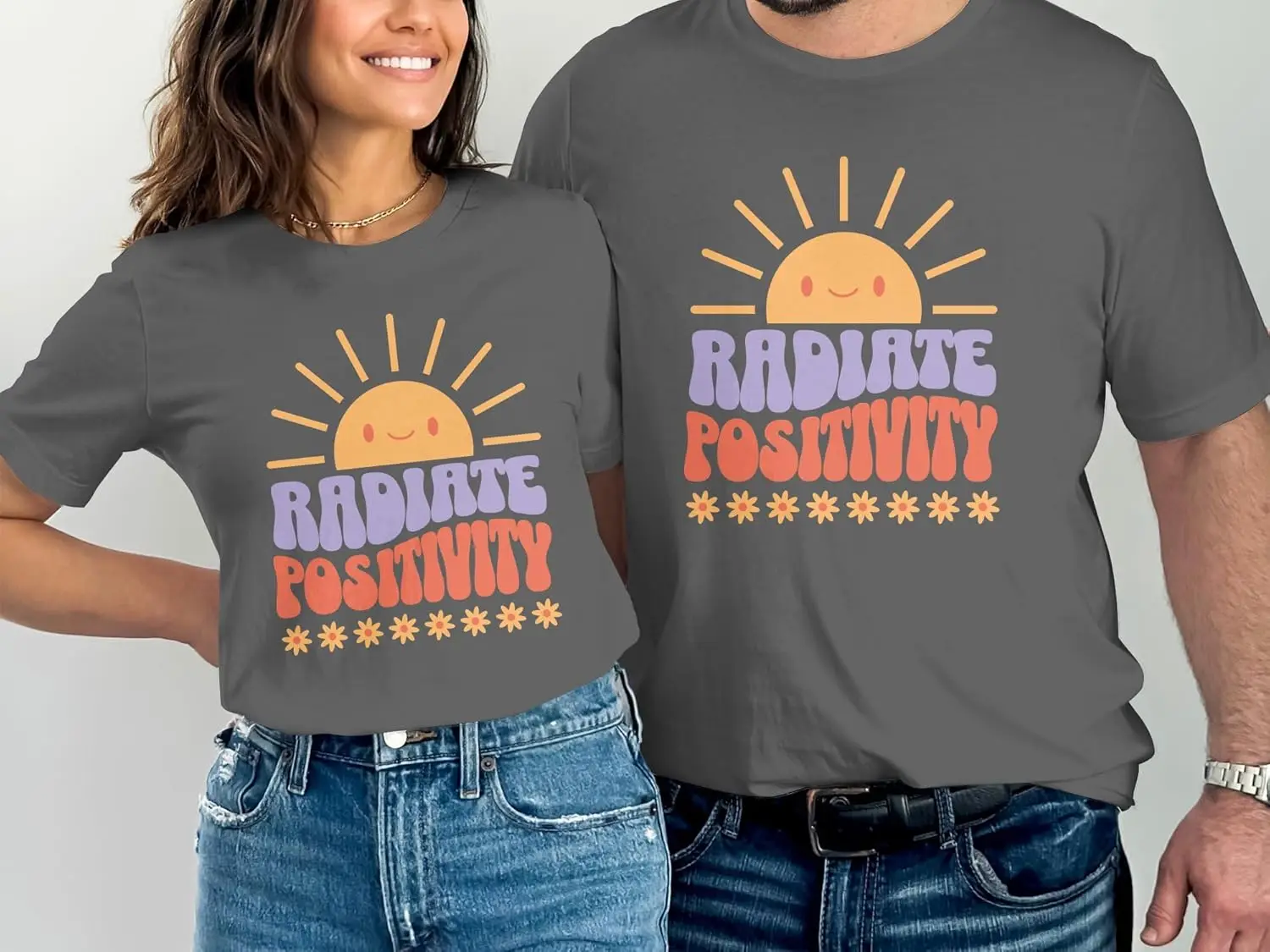 Radiate Positivity Shirt, Mindfulness, Motivational, Kindness