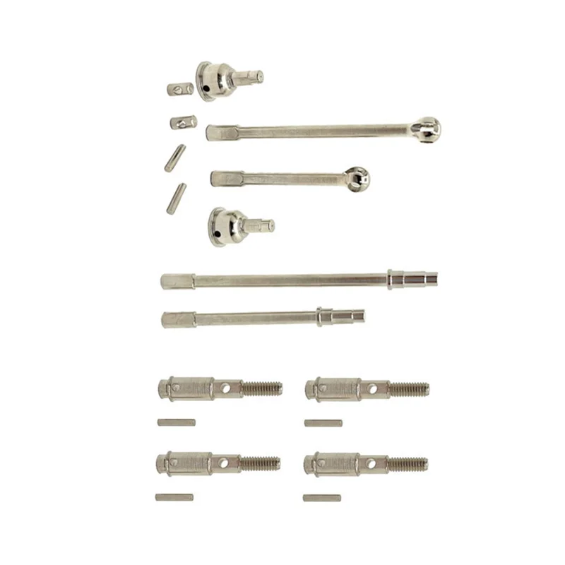 MACH-RC ترقية السيارة المحور الأمامي ومجموعة المحور الخلفي ل MJX 1/12 H12Y H12Y + H12P RC اكسسوارات السيارات