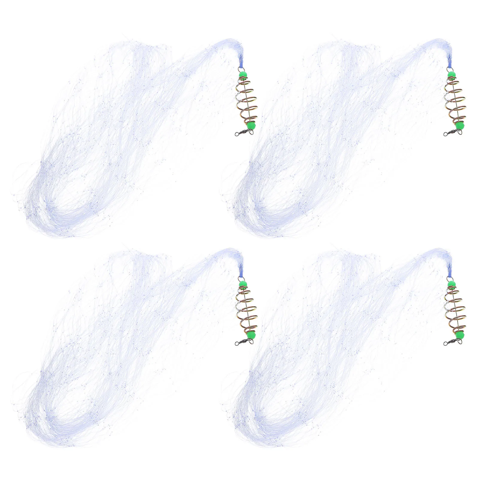 

4Pcs Fishing Net Wear-Resistant Durable Professional Fish Trap Portable Convenient Angling Supply Fishing Net Fish Trap