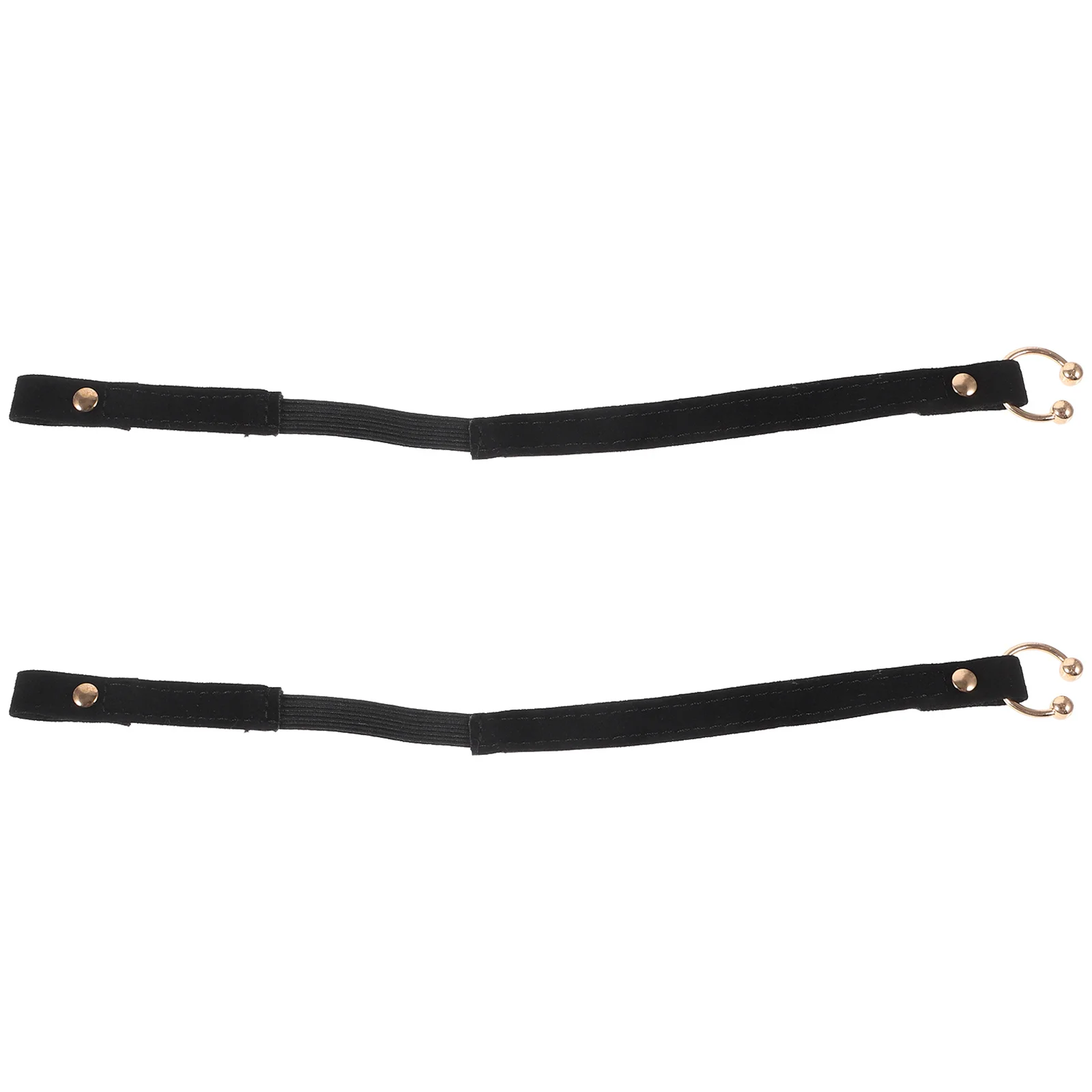 

1Pair Anti-Slip Shoelace for High Heels Black Elastic Shoe Strap Detachable Heel Straps Women Fashion Buckle Shoe Laces