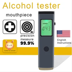 Probador de alcohol profesional de alta precisión electroquímico, prueba rápida de respiración, logotipo personalizable, acepta 2023 nuevo