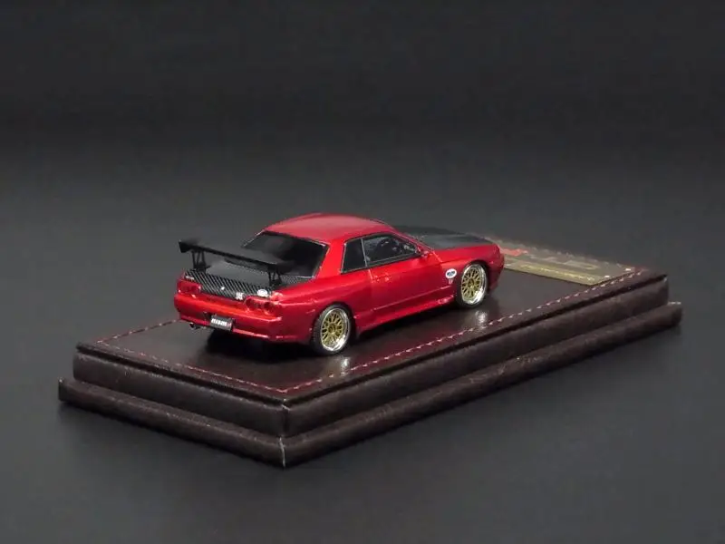 IG 1:64 R32 Skyline Golden Box JDM Simulation Limited Edition Resin Metal Static Car Model Toy Gift