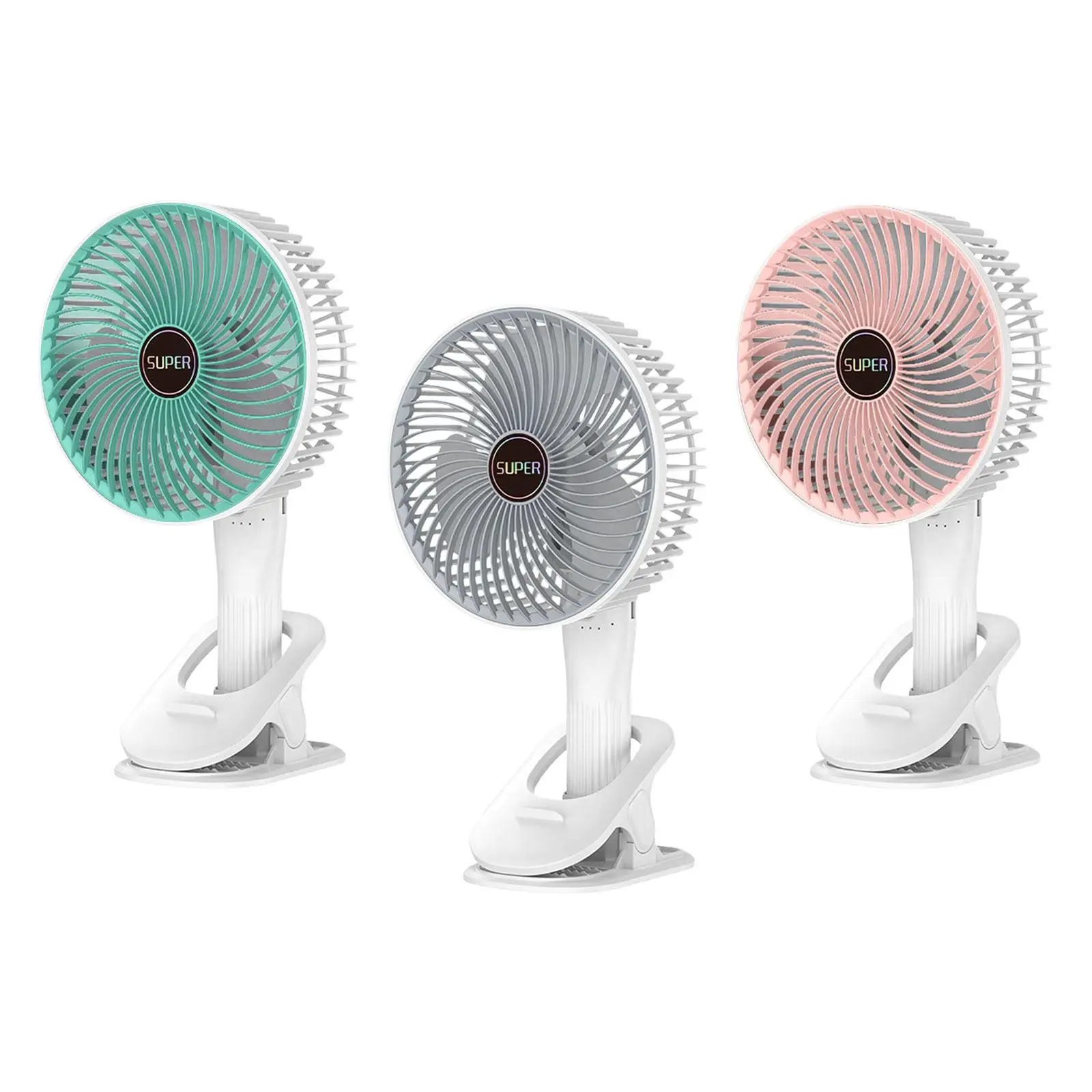 Маленький ручной вентилятор с клипсой, легкий летний подарок, настольный вентилятор, портативный мини-вентилятор охлаждения для рыбалки и путешествий