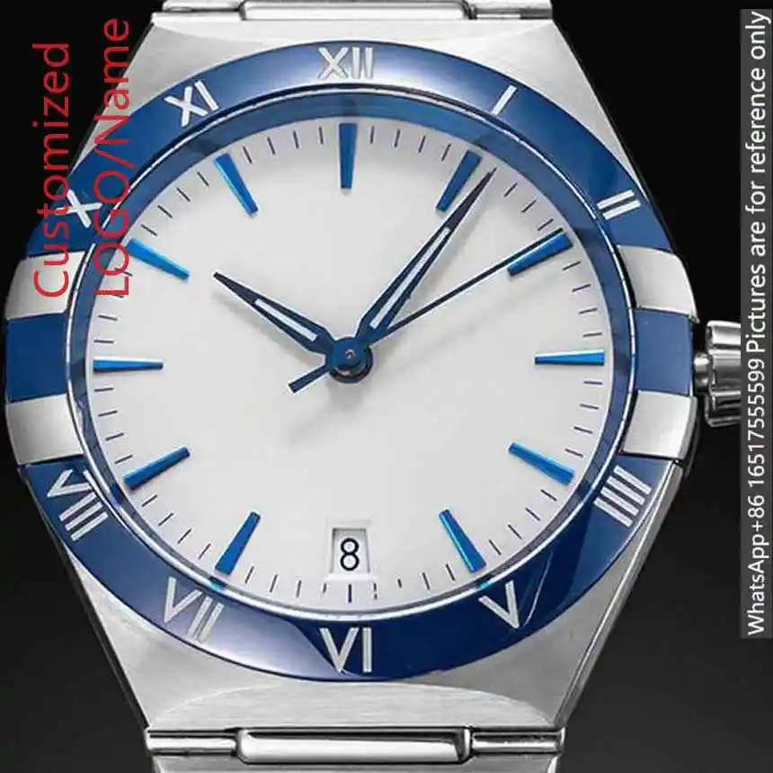 A1212 Store 904L Stainless Steel Bracelet 40 mm Men's Self-Winding Watch Sapphire Customized Watches) view 4