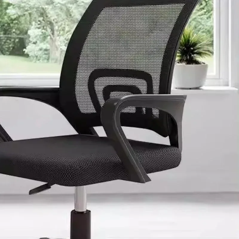 Reposabrazos De ventilación Silla De oficina masaje suave Escritorio De ordenador Silla De oficina diseño cómodo estudio Silla De Escritorio muebles