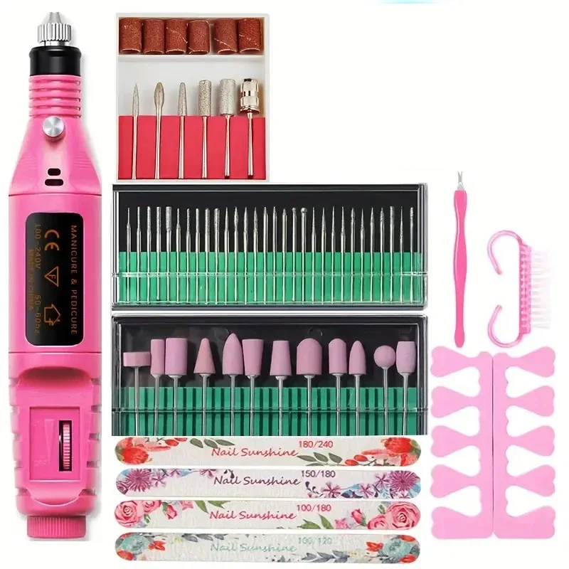 

Nail Grinder Portable Mini Electric Nail Tool Set