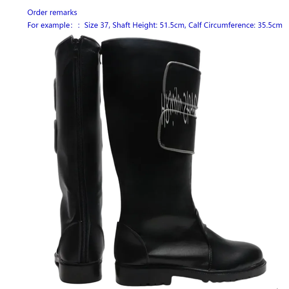 Czarne buty do cosplay dla kobiet - buty postaci Kyoka Jiro