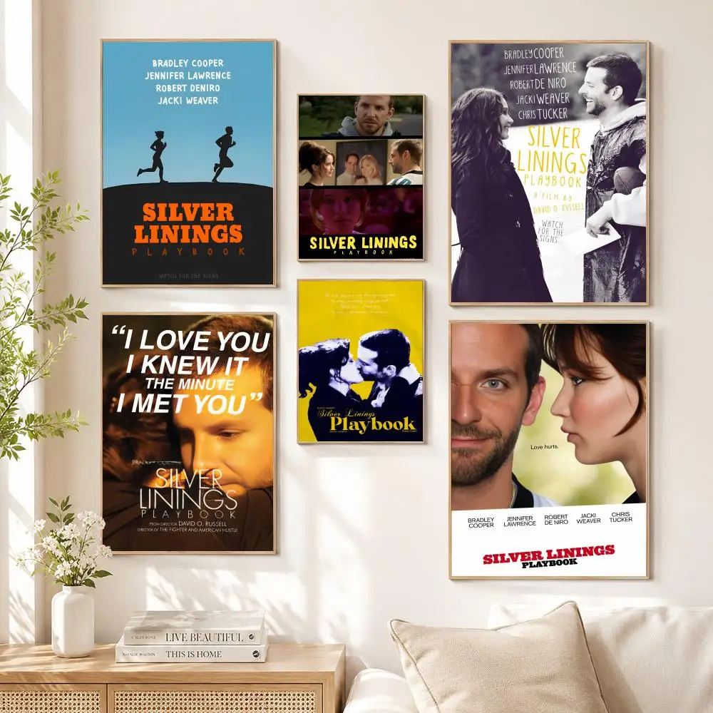 Silver Linings Playbook Poster Wall Art Print Poster Decorative Mural Home Decor Gift Unframed