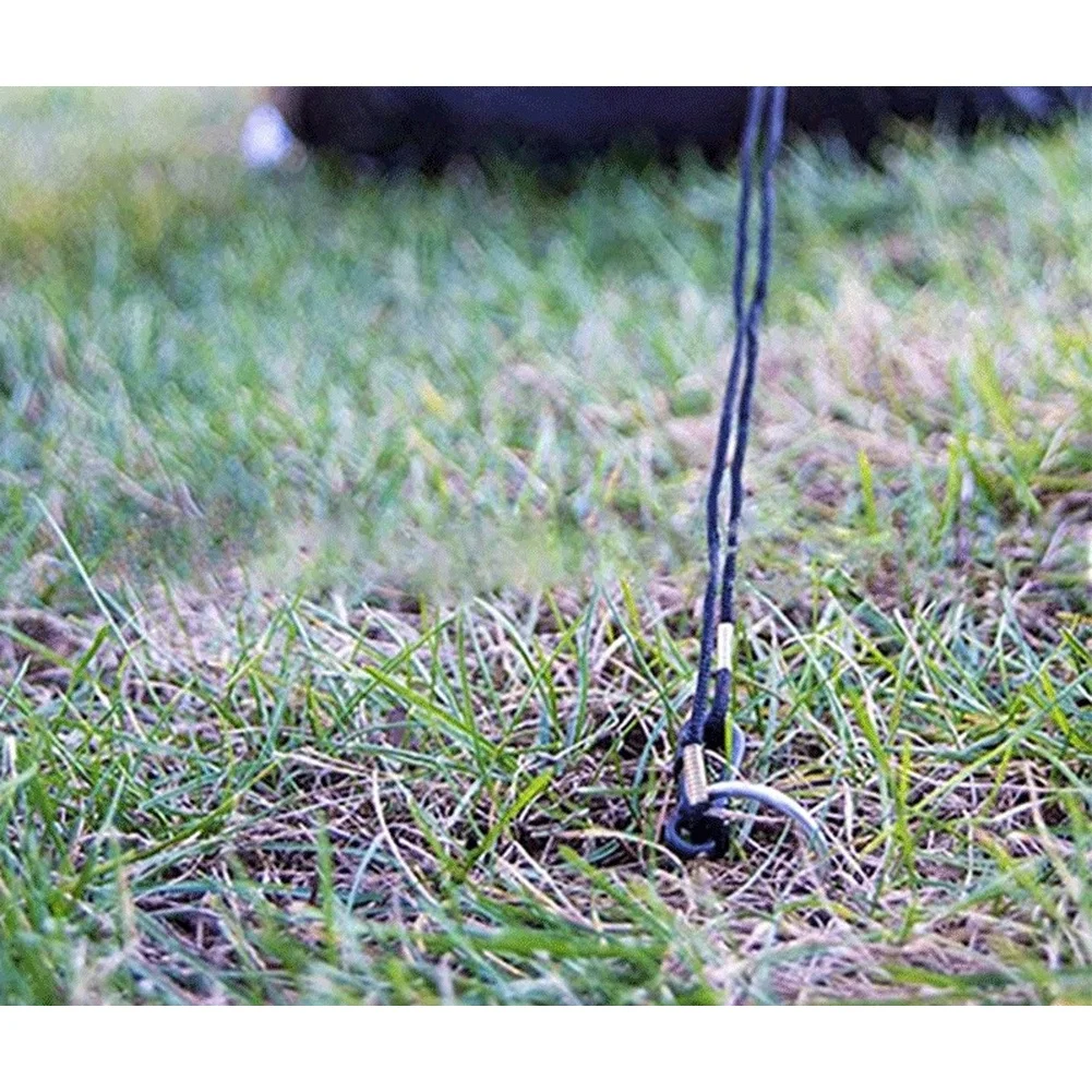 100pcs Iron U Shape Garden Stakes for Securing for Drip Irrigation Tubing Landscape Fabric Fencing and Artificial Turf in