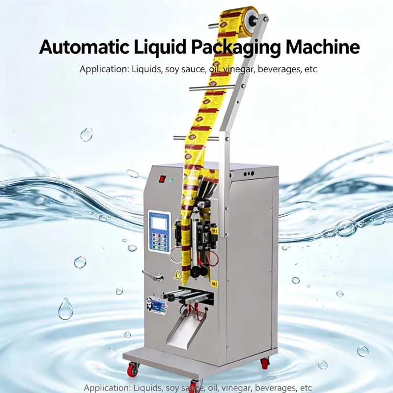 

Automatic Liquid Packing Machine Soy Sauce Vinegar Filling Sealing Machine Quantitative Pure Liquid Packaging Machine 3-200g
