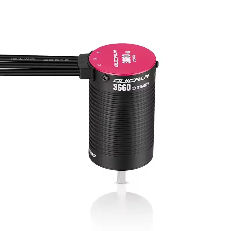 HobbyWing QuicRun 3652/3660 SL G2 محرك مقاوم للماء بدون فرش مناسب لسيارة RC 1/10