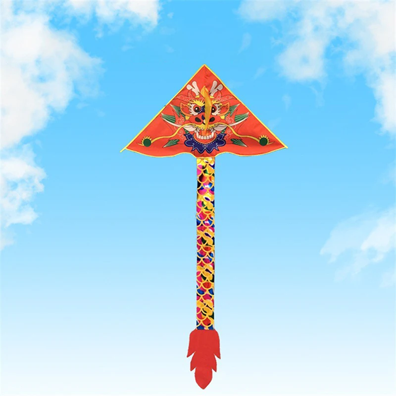 Grote drakenvlieger Gemakkelijk te vliegen voor kinderen en volwassenen Enorme buitenspeelgoed met staart Wordt geleverd voor leuke familiesporten