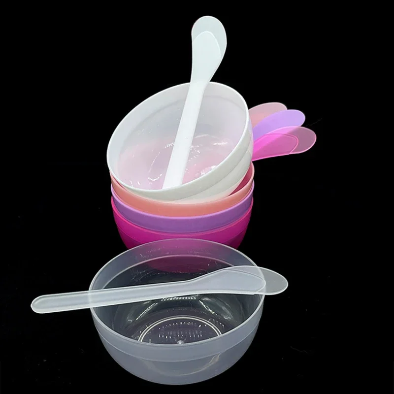 2pcs DIY Mask Mud Reusable Plastic Facial Tool Facial Mask Full Set  Mask Bowl Mixing Sticks  Skin Care Tool  Beauty Supplies