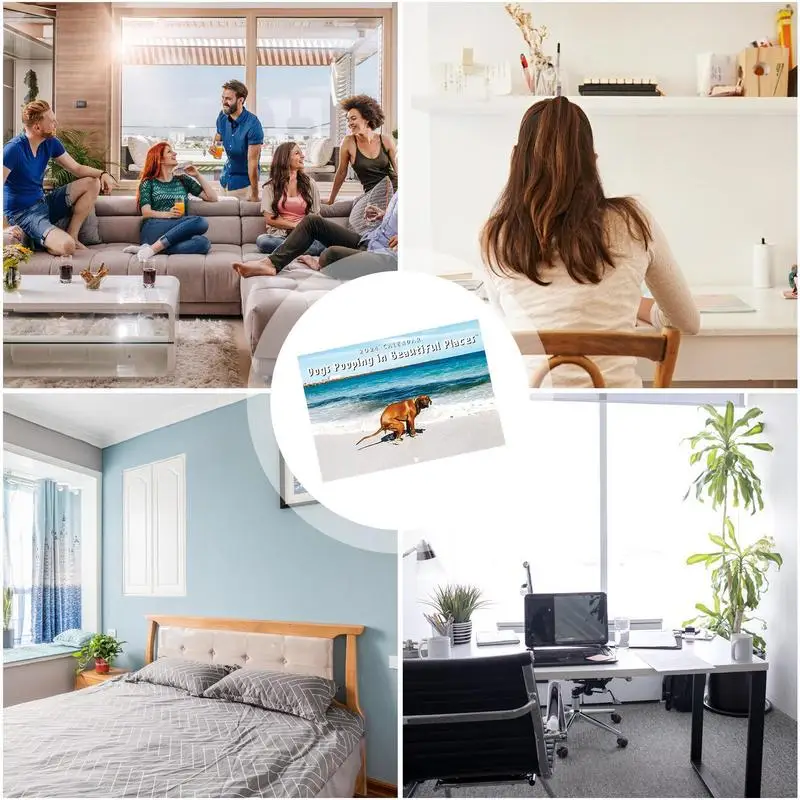 Calendario de pared mensual para el hogar, Hotel, sala de estar, 2024, 2024