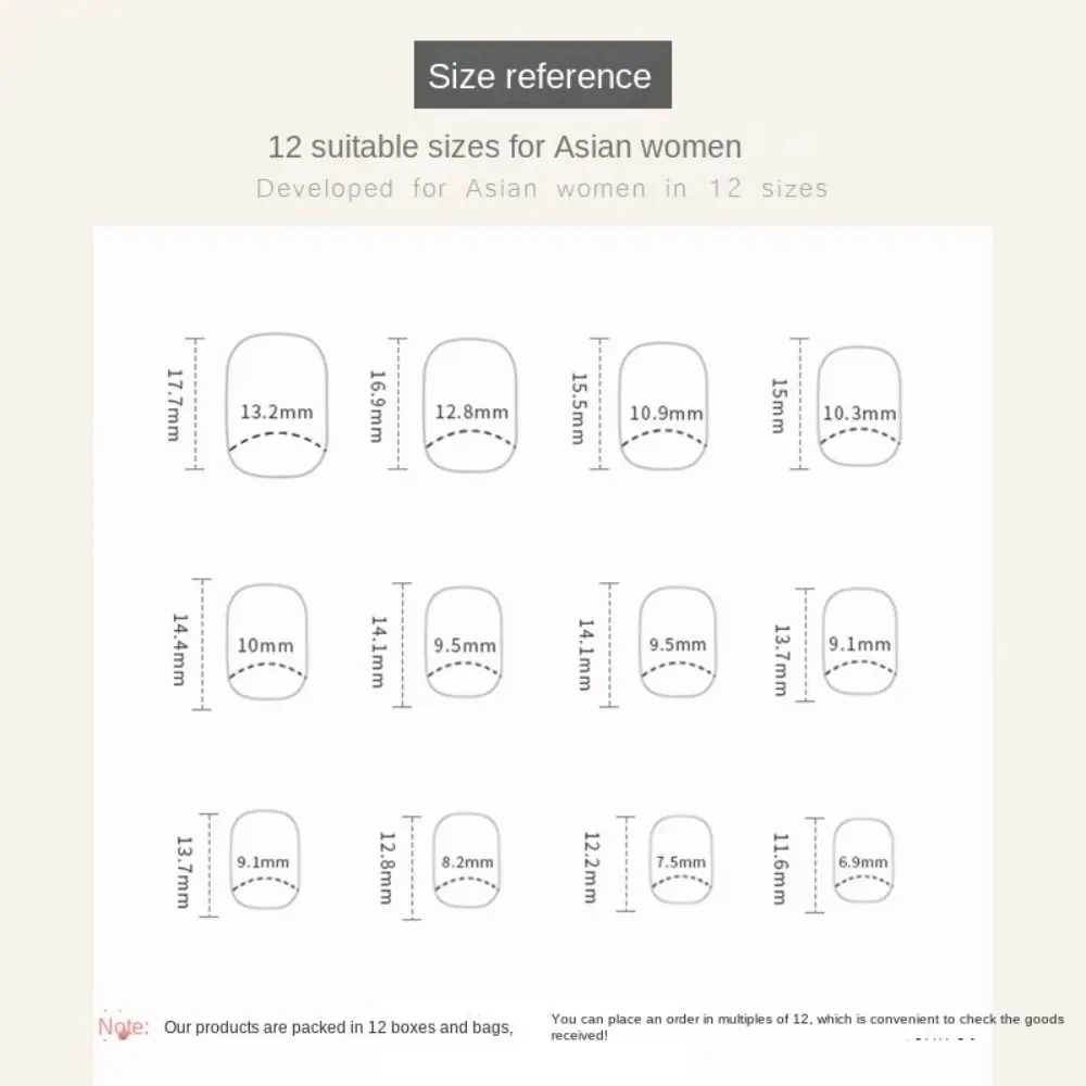Modische kurze künstliche Nägel, französische einfarbige künstliche Nägel, runde, vollständig abdeckende Nagelspitzen für Heimwerker