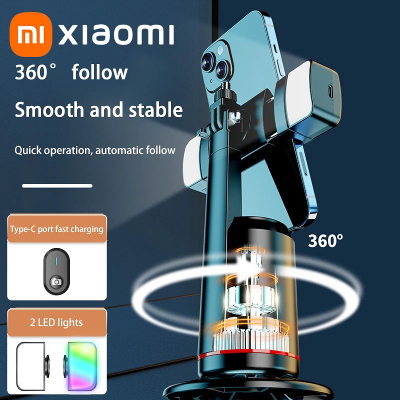 

Xiaomi Q02 Новый полностью автоматический стабилизатор для отслеживания лица, полностью автоматический инструмент слежения для потоковой передачи мобильного телефона, подставка для съемки