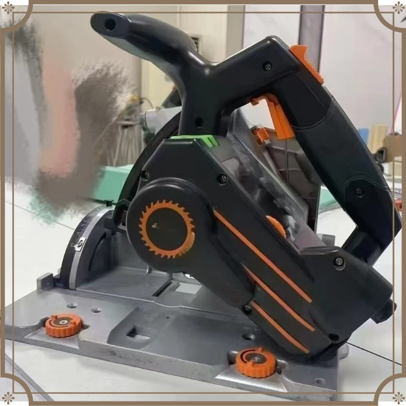 New Dust‑Free Track Saw Electric Guide Rail Circular Saw Woodworking Cutter For Home Decoration Cutting Power Tool