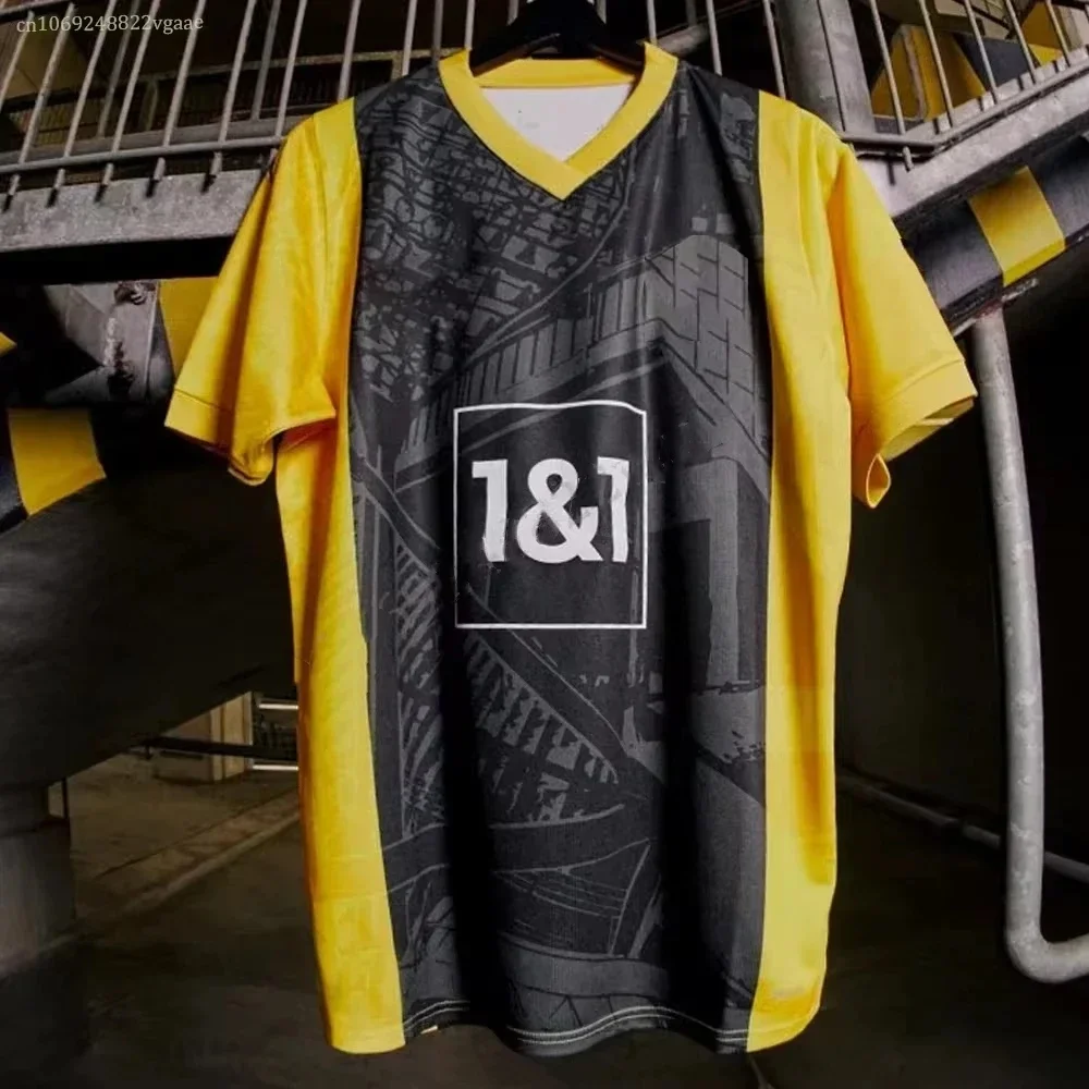 New Summer Germany Football Jersey Men Tops Team Training Uniform Team 24 25 Dortmund City Clothes Breathable Comfortable