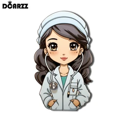 DCARZZ Medical Women Doctor Nurse Brooch Pin Lovely Cartoon Lapel Backpack Medicine Enamel Badge Jewelry Gifts