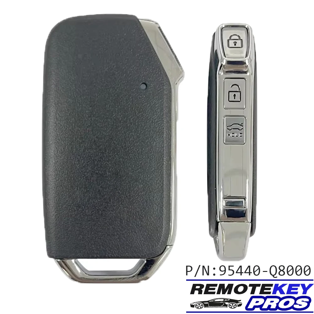 DIYKEY 95440-Q8000 3 Button Smart Key 433Mhz 8A Chip Keyless Go Remote for Kia K3 Seltos