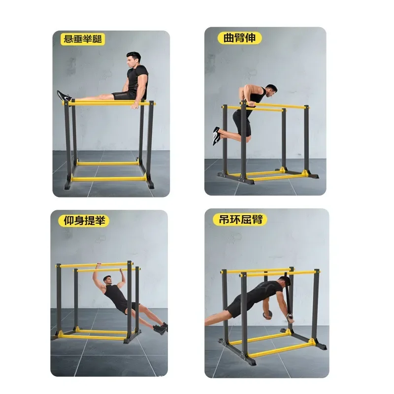 for Split Parallel Bar Frame Indoor Household Fitness Equipment Horizontal Bar Pull Up Device Single Parallel Bar Arm Flexion