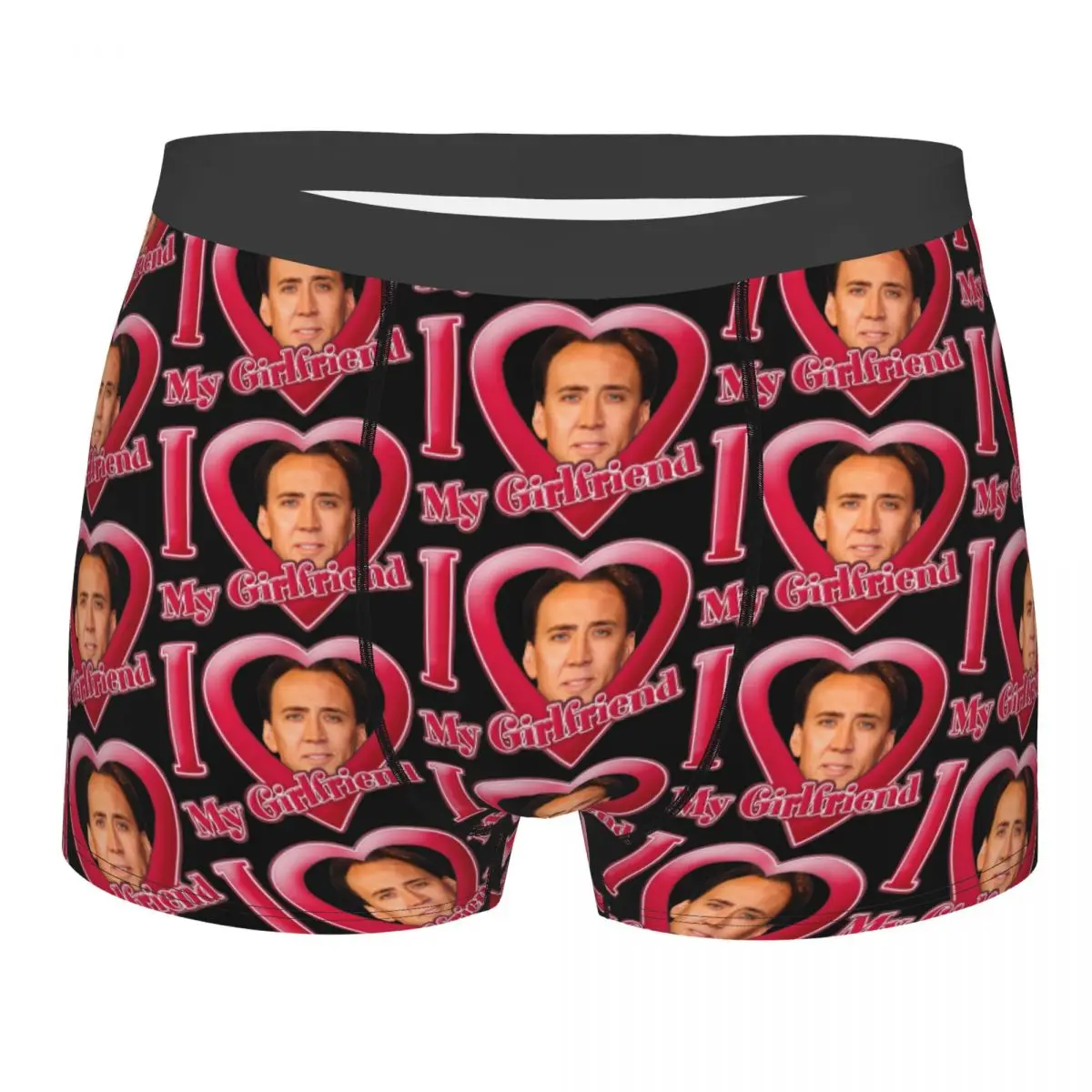 

Custom Male Fashion Personalized Face Photo Underwear Boxer Briefs Soft Shorts Panties Underpants
