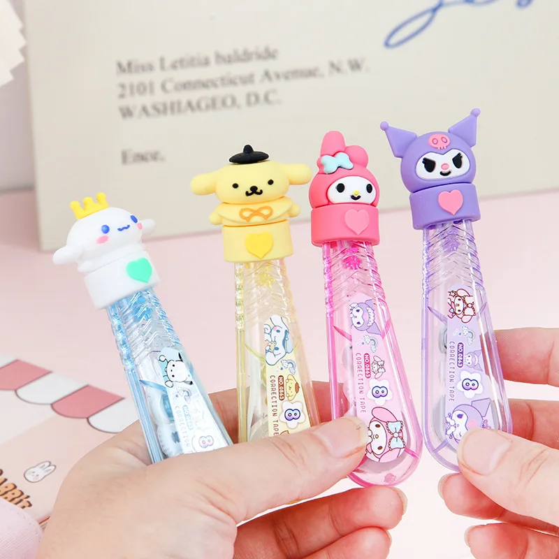 Sanrio Cartoon Creative Correction With High Appearance Level Silicone Modeling Correction With Student Stationery Wholesale