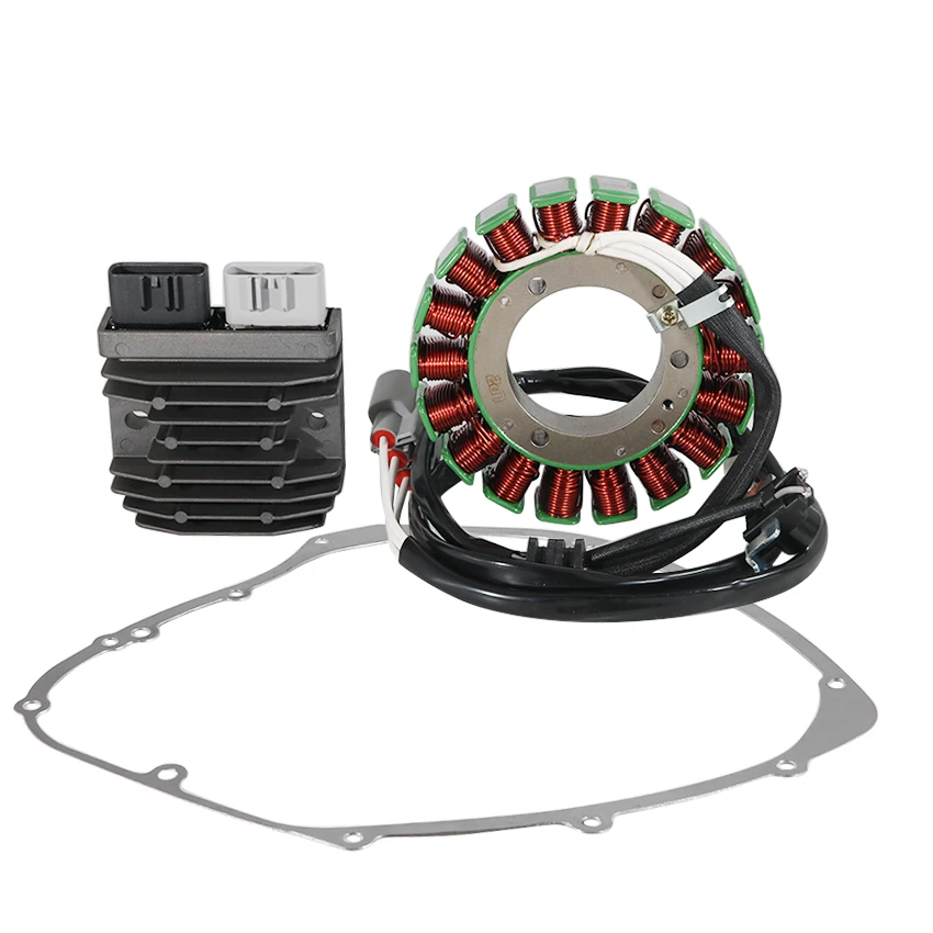 Passend für Yamaha XVS950A XVS950CT V-Star XVS950C XVS950 XVS950CR SCR950 Racer Bolt R-Spec Regulator Magneto Stator Coil Gasket Ki – Detail 3