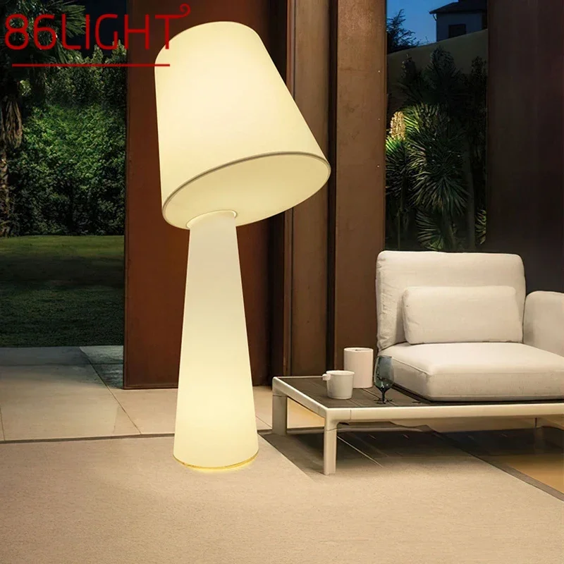 

86LIGHT Italian Designer Floor Lamp Luxurious Living room Bedroom Study Hotel Villa Homestay Atmosphere Cloth Fabric Lamp