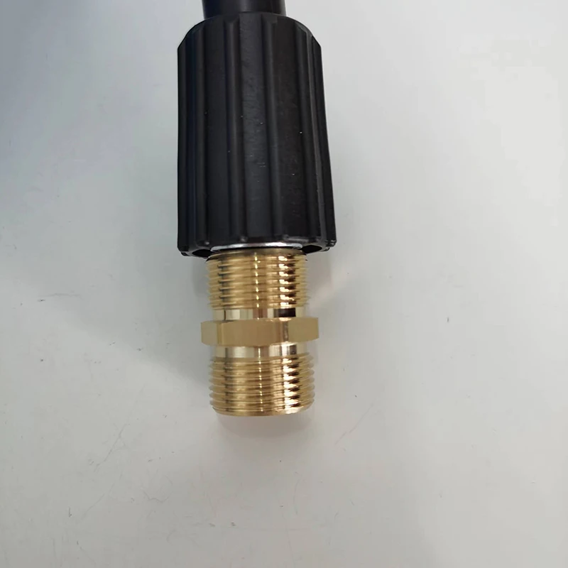 Imagem -05 - Pressão Arruela Arma Mangueira Car Wash Mangueira Limpeza Tubo de Extensão Feminino M22-pin14 15 1415 Adaptador para Karcher Bosch Lavor Alta