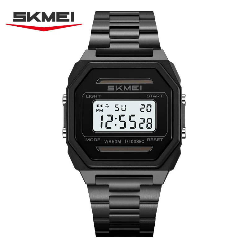 SKMEI 2640 Solarbetriebene Digitale Herren- und Damenuhren Sportliche Wasserdichte Elektronische Herrenarmbanduhren Militäruhr Jungen Reloj Hombre