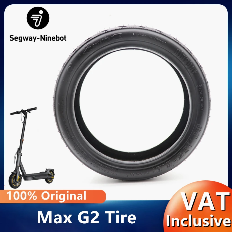 Original Ninebot by Segway Max G2 Smart Electric Scooter 10Inch Front Tire 60/65-6.9 Vacuum Outer Tubeless Tyre Accessories