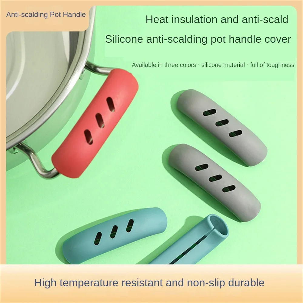 Anti-scald Protective Sleeve Soft And Comfortable Not Easily Deformed 3 Colors Cookware/drinkware/tableware/accessories Silicone