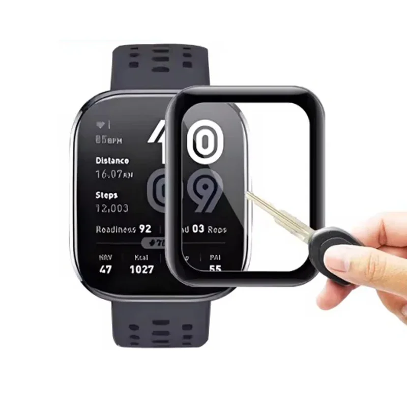 3PCS/5PCS/10PCS Protezione dello schermo per Huami Amazfit Bip 6 HD Orologio Cover Copertura completa Pellicola protettiva Accessori