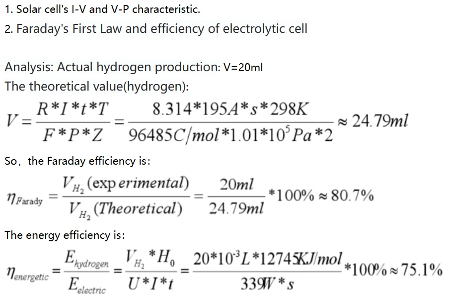 YIXIST YEL-3028A الهيدروجين O --- تجربة خلية وقود الأكسجين مجموعة تعليمية من تجربة التظليل الفيزيائي