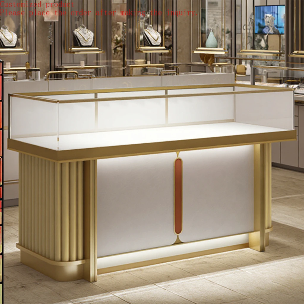 

Custom.Custom Made Retail Jewelry Showcase Store Counter Design for Jewelry Store Display