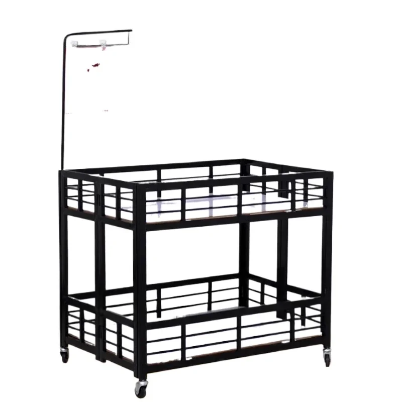 Clothing store stall cart folding