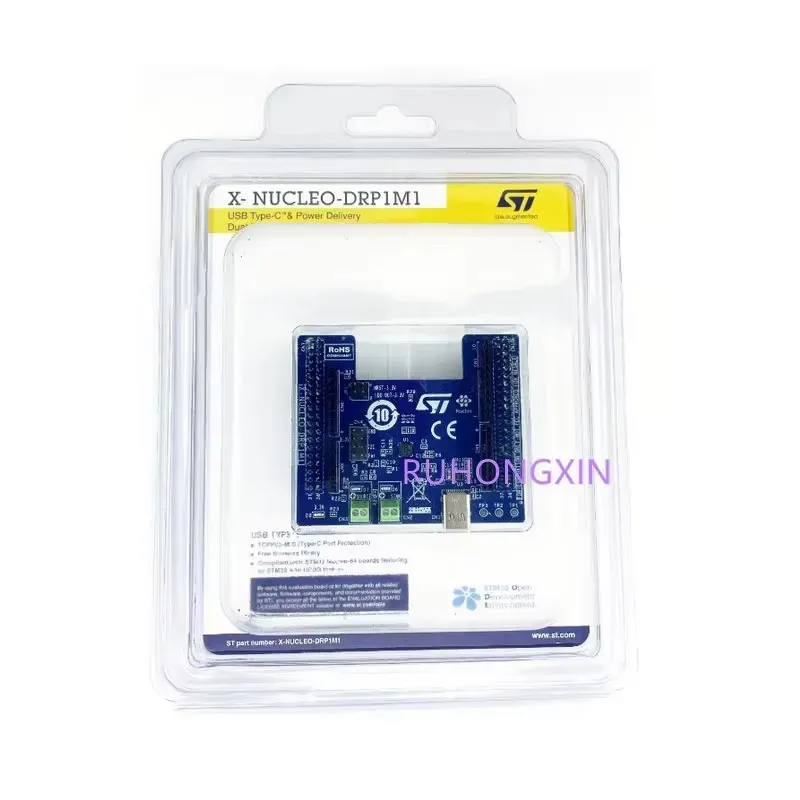 

X-NUCLEO-DRP1M1 USB Type-C Power Delivery Dual Function Power and Dual Function Data Expansion Board Development board