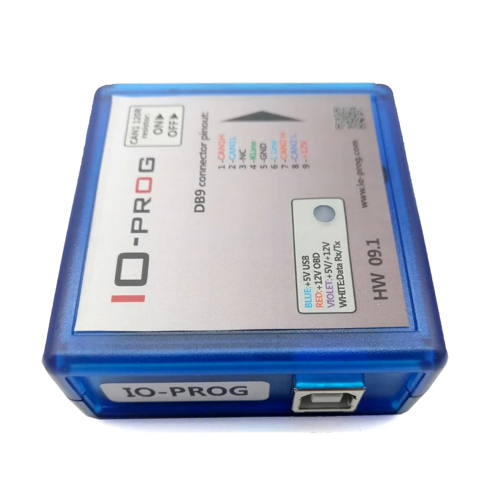 Full V IO-PROG IO PROG New License PSA BSI with I/O Prog for Opel/GM ECU BCM TCM EPS Combination of K-line CAN Support BD9 OBD