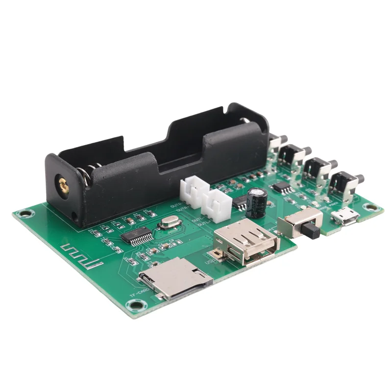 CJSD-2X Power Amplifier Board XH-A150 Lithium Battery Bluetooth Digital 10W Power DIY Small Speaker Rechargeable