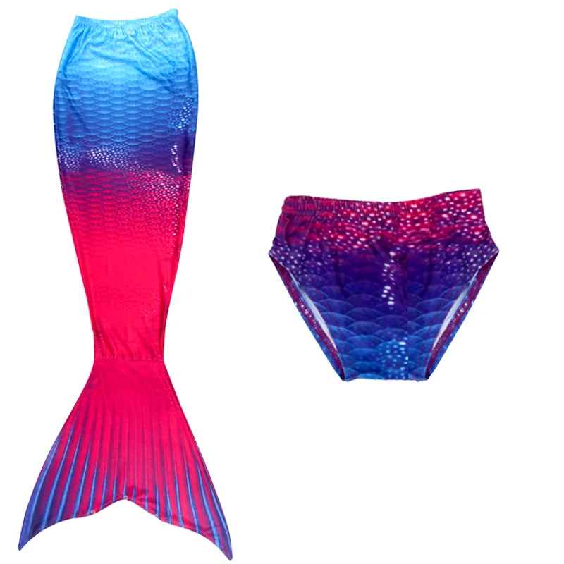 mermaid swimming skirt, mermaid fish tail role-playing costume, birthday gift, creative swimsuit, and short shorts a view 2