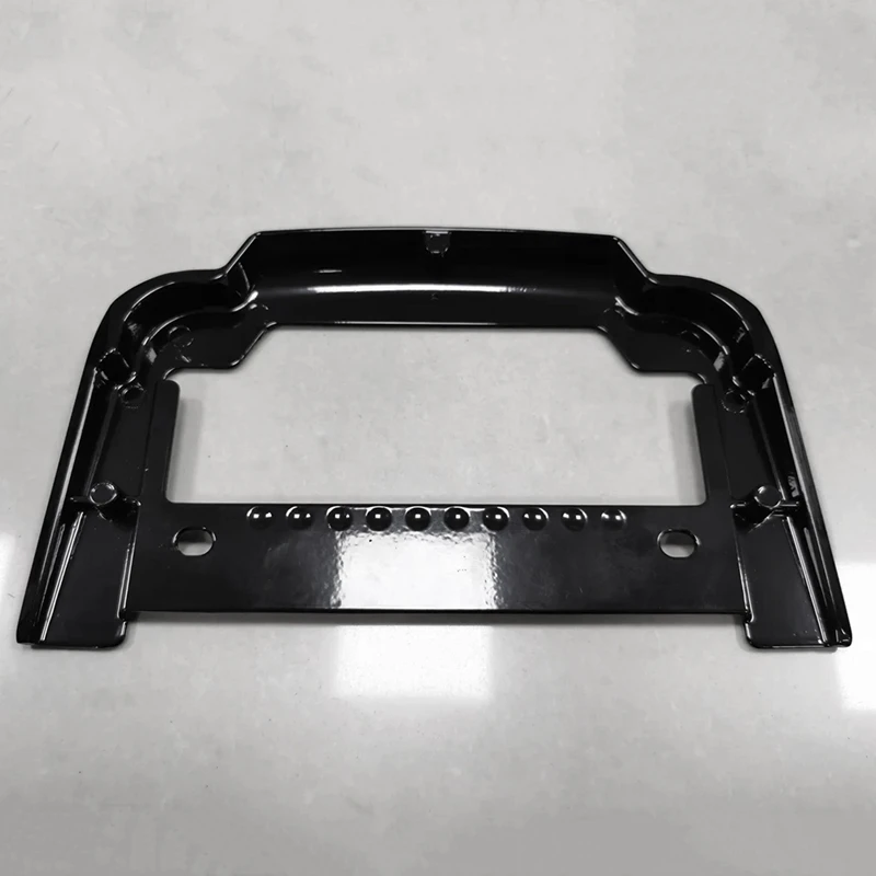 Black Rear License Plate Frame Mount For  Tri Glide Ultra Classic 2011-Up