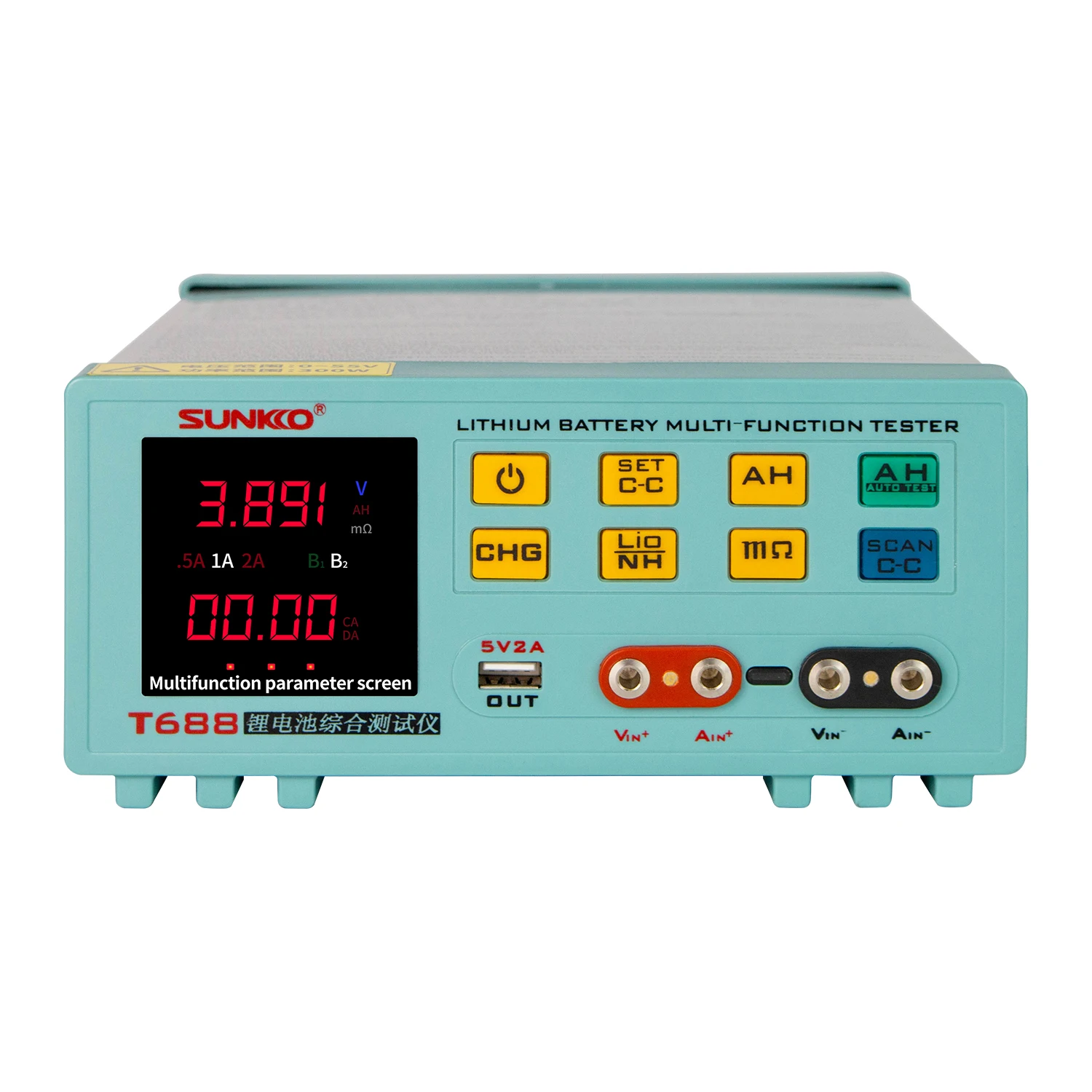 SUNKKO T- 688 Lithium Battery Capacity Internal Resistance Comprehensive Tester