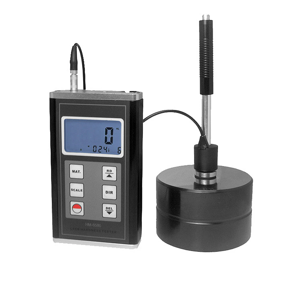 

Portable Leeb Hardness Tester HM-6580 high precision 170HLD ~ 960HLD metal steel copper mold aluminum alloy hardness tester