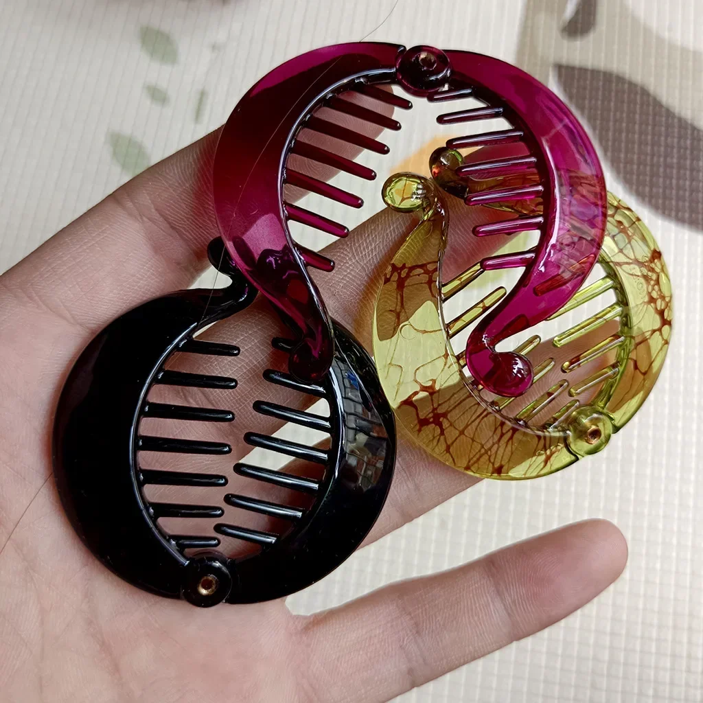 

Fish Shape Hair Clip Banana Hair Comb Hairpin Small Size Onytail Holder for Girls Women Beauty Accessories Hair Styling Tools