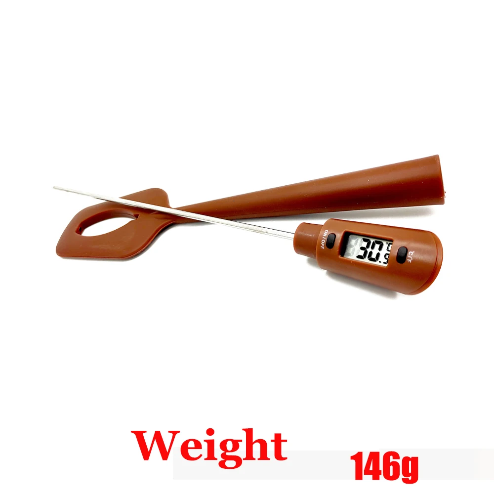 -50°c~300°c/-58°F~572°F Digital Thermometer For Milk Coffee Candy Fried Food Kitchen Baking Cake Silicone Spatula Scraper Cream